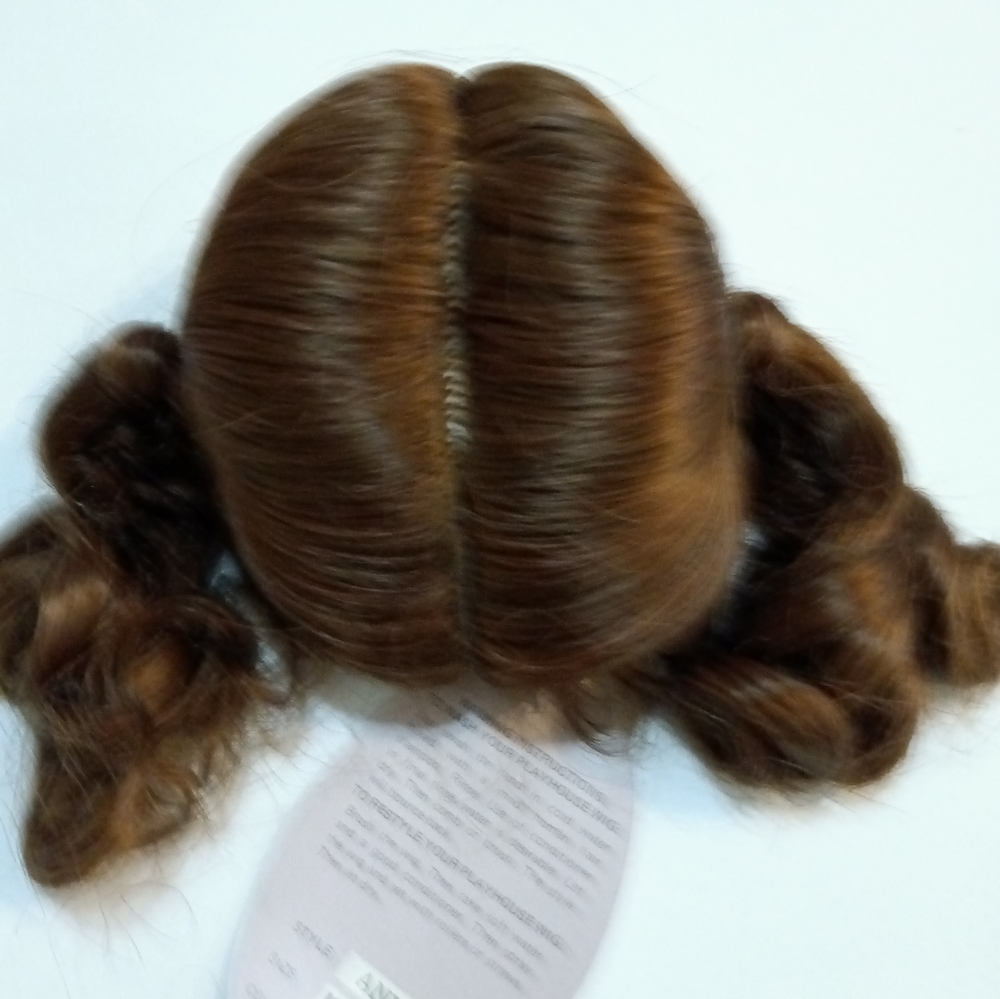 Doll Wig Anya Lt Brown 12/13 Playhouse